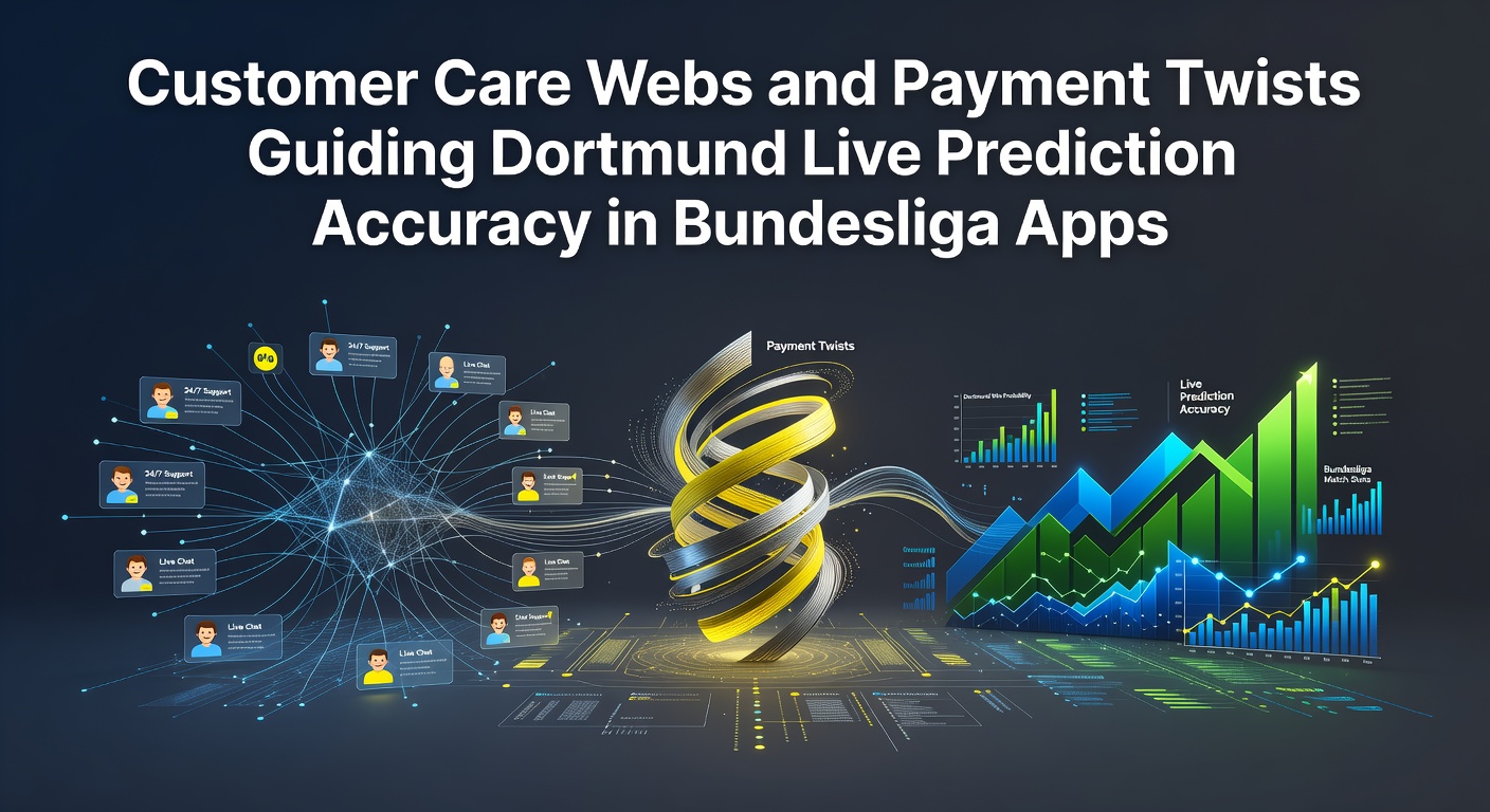 Netzwerke im Kundenservice und flexible Zahlungsoptionen in Apps für Borussia Dortmund Live-Wetten