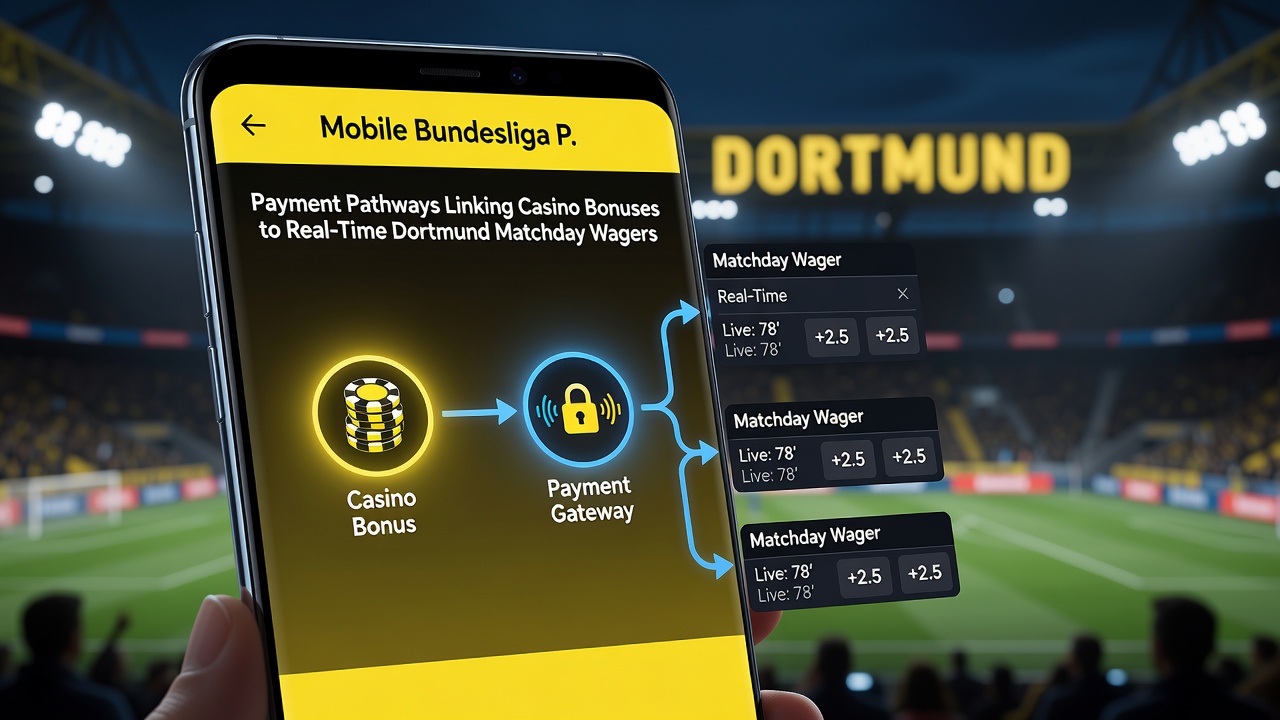 Mobile Transaktionen und Echtzeit-Wetten bei Dortmund in der Bundesliga